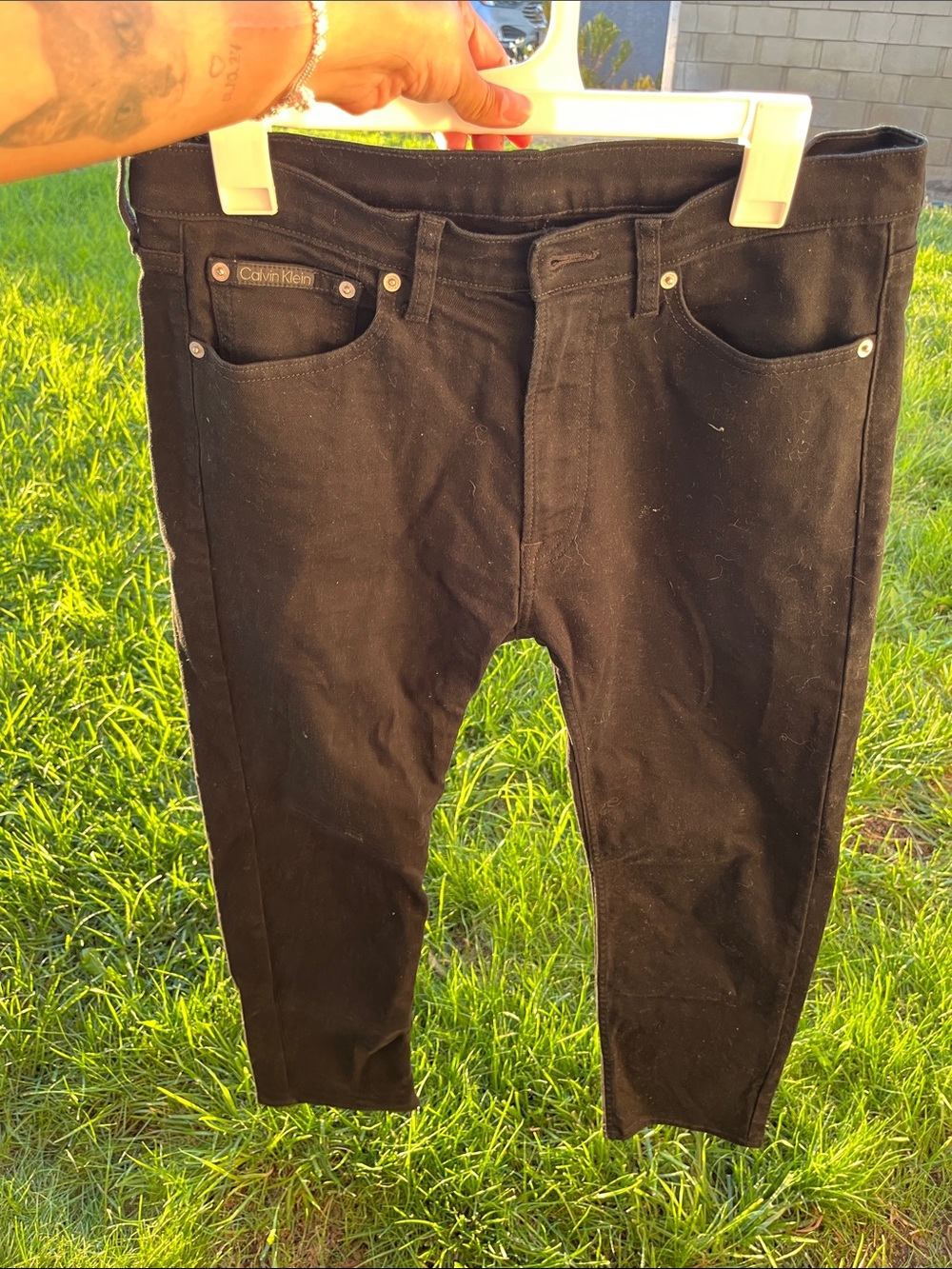 Calvin Klein Men’s Black Skinny Jeans